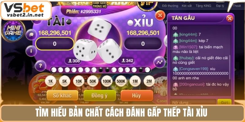 Tìm hiểu bản chất cách đánh gấp thếp tài xỉu 